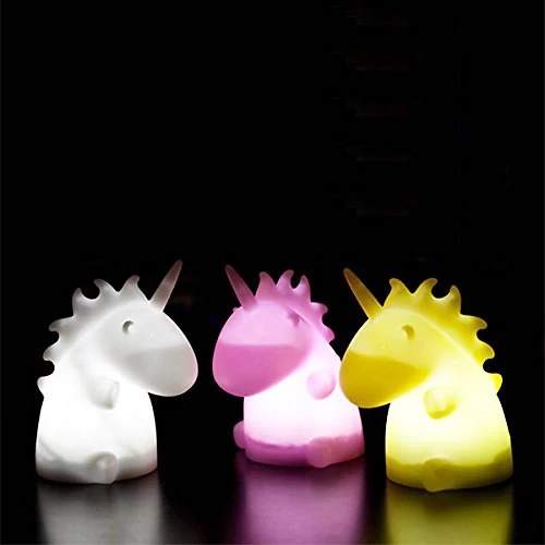 Veilleuse Licorne Uni The Unicorn Rose 4 Veilleuse Licorne Uni The Unicorn Rose – Image 2