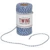 Ficelle Bicolore Bleu Marine Et Blanche Bakers Twine -Petits Trésors Soldes p 1073G 151127144710