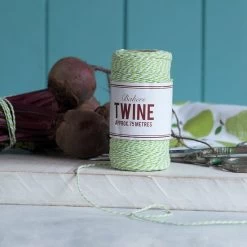 Ficelle Bicolore Verte Et Blanche Bakers Twine -Petits Trésors Soldes p 1129 supp 1 160308140855