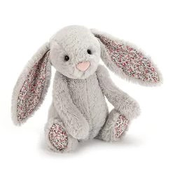 Peluche Jellycat Lapin Silver &ndash; Blossom Silver Bunny &ndash; Medium Bl3bsnn 31cm