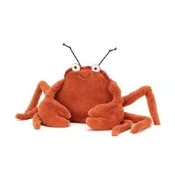 Peluche Jellycat Crispin Le Crabe &ndash; Crispin Crab - Cc2c 15 Cm