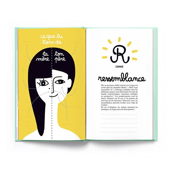 Cahier De Naissance - Ta Première Année De A à Z 4 Cahier De Naissance - Ta Première Année De A à Z – Image 2