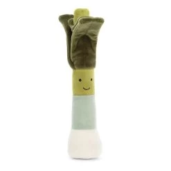 Peluche Jellycat L&eacute;gume Poireau &ndash; Vivacious Vegetable Leek- Vv6l - 24 Cm
