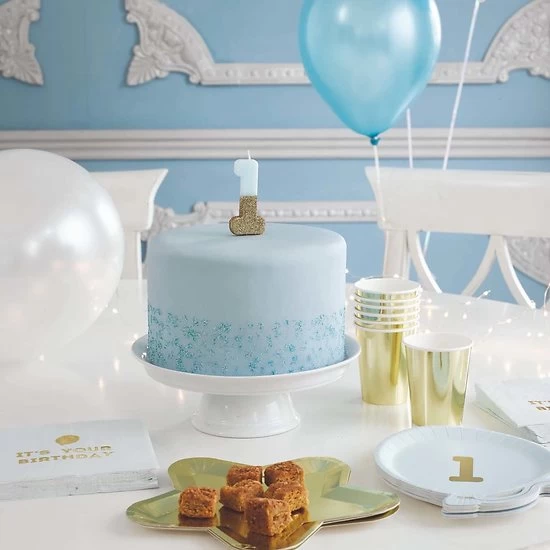 Bougie Anniversaire Chiffre Bleu Et Paillette 4 Bougie Anniversaire Chiffre Bleu Et Paillette – Image 2