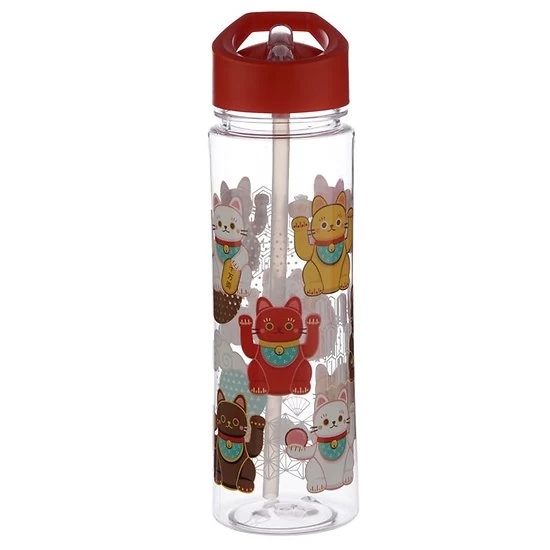 Gourde Chat Porte Bonheur Japonais Maneki Neko 550 Ml 4 Gourde Chat Porte Bonheur Japonais Maneki Neko 550 Ml – Image 2