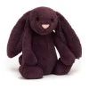 Peluche Jellycat Lapin Violet &ndash; Bashful Plum Bunny &ndash; Small Bass6plum 18cm