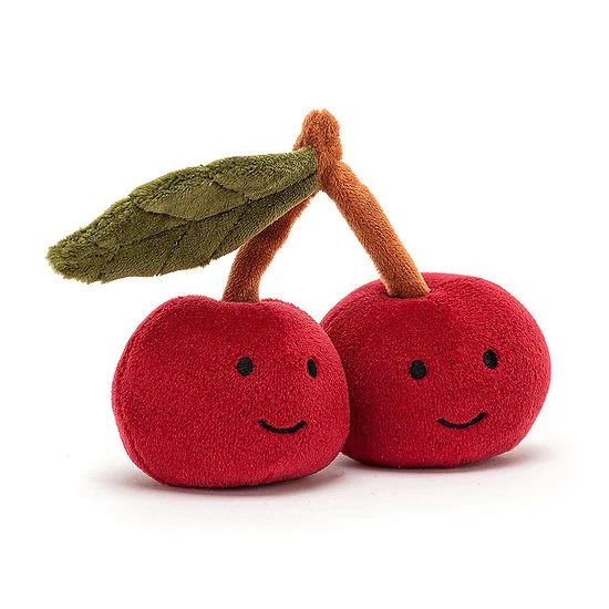 Peluche Jellycat Cerise– Fabulous Fruit Cherry- Fabf6c 9cm 3 Peluche Jellycat Cerise– Fabulous Fruit Cherry- Fabf6c 9cm