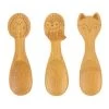 Lot De 3 Cuill&egrave;res Enfants Bambou - Animaux De La For&ecirc;t - Sass And Belle -Petits Trésors Soldes p 2384G 201104143906