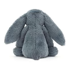 Peluche Jellycat Bleu Gris &ndash; Bashful Dusky Blue Bunny &ndash; Medium Bas3duskb 31cm -Petits Trésors Soldes p 2635 supp 2 210105164800