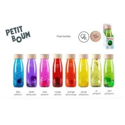 Bouteille Sensorielle Montessori B&eacute;b&eacute; Petit Boum Float Jaune -Petits Trésors Soldes p 2729 supp 3 210602111027
