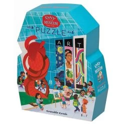 Puzzle 48 Pi&egrave;ces - Une Journ&eacute;e Au Mus&eacute;e D'art Moderne - 4/6 Ans