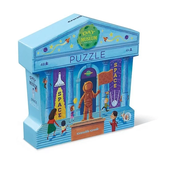 Puzzle 48 Pièces - Une Journée Au Musée Spatial - 4/6 Ans 3 Puzzle 48 Pièces - Une Journée Au Musée Spatial - 4/6 Ans