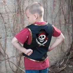 Deguisement Veste Pirate Et Cache Oeil 5/6 Ans