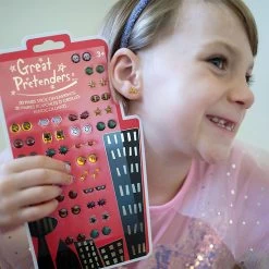 Boucles D'oreille Autocollantes Super Heros - Lot De 30 Paires