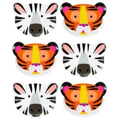Assiette En Carton En Forme De Zèbre Et De Tigre - Lot De 12 11 Assiette En Carton En Forme De Zèbre Et De Tigre - Lot De 12 -Petits Trésors Soldes p 3152 supp 3 210428115837