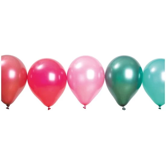 Ballons Anniversaire Berry Pearl - Lot De 12 3 Ballons Anniversaire Berry Pearl - Lot De 12