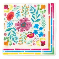 Serviette En Papier Frida Fleur Du Mexique - Lot De 20 -Petits Trésors Soldes p 3230 supp 2 210511153146
