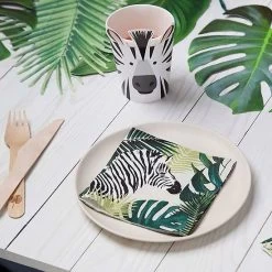 Gobelet Carton Déco Zèbre - Lot De 8 11 Gobelet Carton Déco Zèbre - Lot De 8 -Petits Trésors Soldes p 3242 supp 4 210511185746