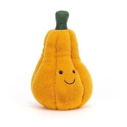Peluche Jellycat Courge - Squishy Squash Yellow - Squs3y 18 Cm