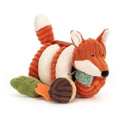 Jouet B&eacute;b&eacute; Jellycat - Cordy Roy Renard Spiral - Cordy Roy Baby Fox Spiral Activity Toy - Srsat4fx - 13 Cm -Petits Trésors Soldes p 3516 supp 2 210821154456