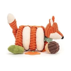 Jouet B&eacute;b&eacute; Jellycat - Cordy Roy Renard Spiral - Cordy Roy Baby Fox Spiral Activity Toy - Srsat4fx - 13 Cm -Petits Trésors Soldes p 3516 supp 4 210821154457