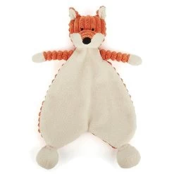 Doudou Plat B&eacute;b&eacute; Jellycat Renard - Cordy Roy Baby Fox Soother - Srs4fx