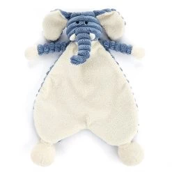 Doudou Plat B&eacute;b&eacute; Jellycat Elephant - Cordy Roy Baby Elephant Soother - Srs4el