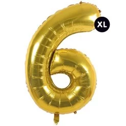 Ballon Anniversaire Chiffre Aluminium Dor&eacute; Xl - 86 Cm -Petits Trésors Soldes p 3541 option 1 210902132522