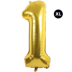 Ballon Anniversaire Chiffre Aluminium Dor&eacute; Xl - 86 Cm -Petits Trésors Soldes p 3541 supp 2 210902132722