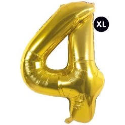 Ballon Anniversaire Chiffre Aluminium Dor&eacute; Xl - 86 Cm -Petits Trésors Soldes p 3541 supp 5 210902132724