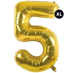 Ballon Anniversaire Chiffre Aluminium Dor&eacute; Xl - 86 Cm -Petits Trésors Soldes p 3541 supp 6 210902132725