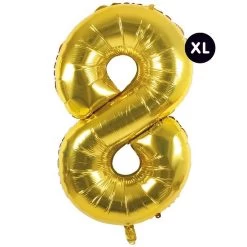 Ballon Anniversaire Chiffre Aluminium Dor&eacute; Xl - 86 Cm -Petits Trésors Soldes p 3541 supp 9 210902132727