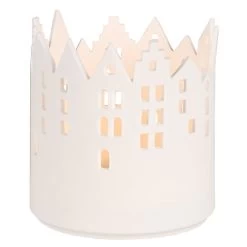 Photophore En Porcelaine - Place Du March&eacute;