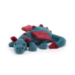 Peluche Jellycat Dragon Dexter &ndash; Dexter Dragon &ndash; Medium Dex2dd 50 Cm