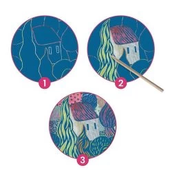 Jeu Cr&eacute;atif 5 &agrave; 99 Ans - Cartes &agrave; Gratter Inspired By Le Sud - Vincent Van Gogh -Petits Trésors Soldes p 3774 supp 3 211222173507