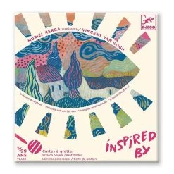 Jeu Cr&eacute;atif 5 &agrave; 99 Ans - Cartes &agrave; Gratter Inspired By Le Sud - Vincent Van Gogh -Petits Trésors Soldes p 3774 supp 4 211222173524