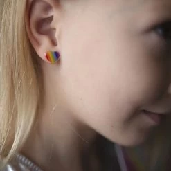 Boucles D'oreilles Autocollantes Coeur - Lot De 30 Paires -Petits Trésors Soldes p 3906 supp 3 220202171509