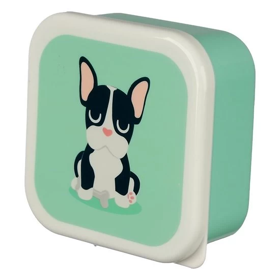 Boite à Gouter Petits Chiens - Lot De 3 5 Boite à Gouter Petits Chiens - Lot De 3 – Image 3