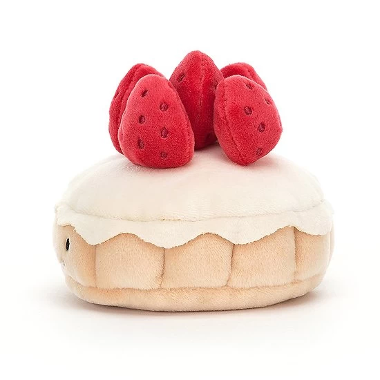Peluche Jellycat Patisserie Tarte Aux Fraises - Pretty Patisserie Tarte Aux Fraises - Pret3taf - 9 Cm 6 Peluche Jellycat Patisserie Tarte Aux Fraises - Pretty Patisserie Tarte Aux Fraises - Pret3taf - 9 Cm – Image 4