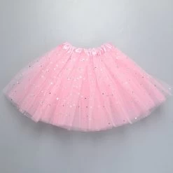 Jupe Tutu Avec Paillettes &eacute;toiles - 3/7 Ans -Petits Trésors Soldes p 4088 option 1 220215182136