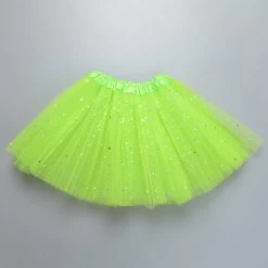 Jupe Tutu Avec Paillettes &eacute;toiles - 3/7 Ans -Petits Trésors Soldes p 4088 option 1 220215182617