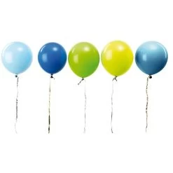 Ballons Anniversaire Multicolores Aqua - Lot De 12 10 Ballons Anniversaire Multicolores Aqua - Lot De 12 -Petits Trésors Soldes p 4122 supp 3 220218153720