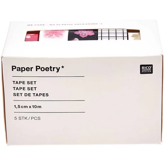 5 Rubans Adhesifs Masking Tape - Washi Tape Fleurs Sakura 5 5 Rubans Adhesifs Masking Tape - Washi Tape Fleurs Sakura – Image 3