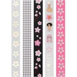 5 Rubans Adhesifs Masking Tape - Washi Tape Fleurs Sakura 11 5 Rubans Adhesifs Masking Tape - Washi Tape Fleurs Sakura -Petits Trésors Soldes p 4170 supp 4 220225151028