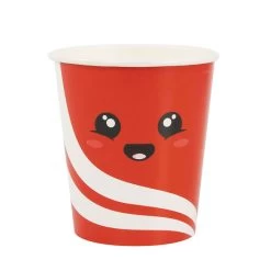 Gobelet Papier Fast Food Hamburger - Lot De 8