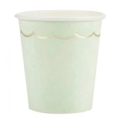 8 Gobelets En Carton Pastel Assortis - 200 Ml -Petits Trésors Soldes p 4213 supp 4 220311180841