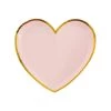 Assiette En Carton Coeur Rose - Lot De 8 -Petits Trésors Soldes p 4214G 220311173158