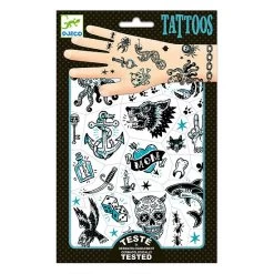 Tatouage &eacute;ph&eacute;m&egrave;re Enfant De Marins Motards Rebels -Petits Trésors Soldes p 4269 supp 3 220322134518