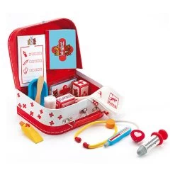 Jouet En Bois - La Mallette Du Docteur -Petits Trésors Soldes p 4283 supp 2 220322134004