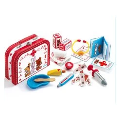 Jouet En Bois - La Mallette Du Docteur -Petits Trésors Soldes p 4283 supp 3 220322134005